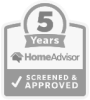 5 Years - HomeAdvisor - Screened and Approved