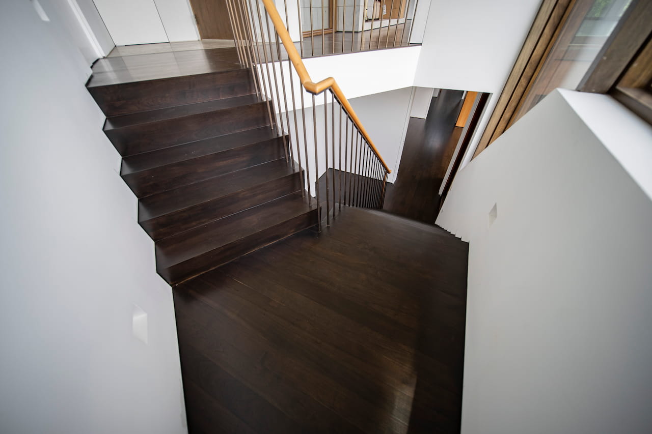 Weles Wood Floor Services Project, Wellesley kitchen
                            after