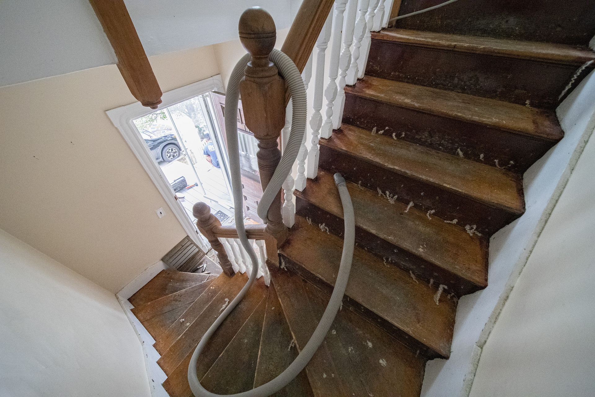 Refinishing in Somerville, before