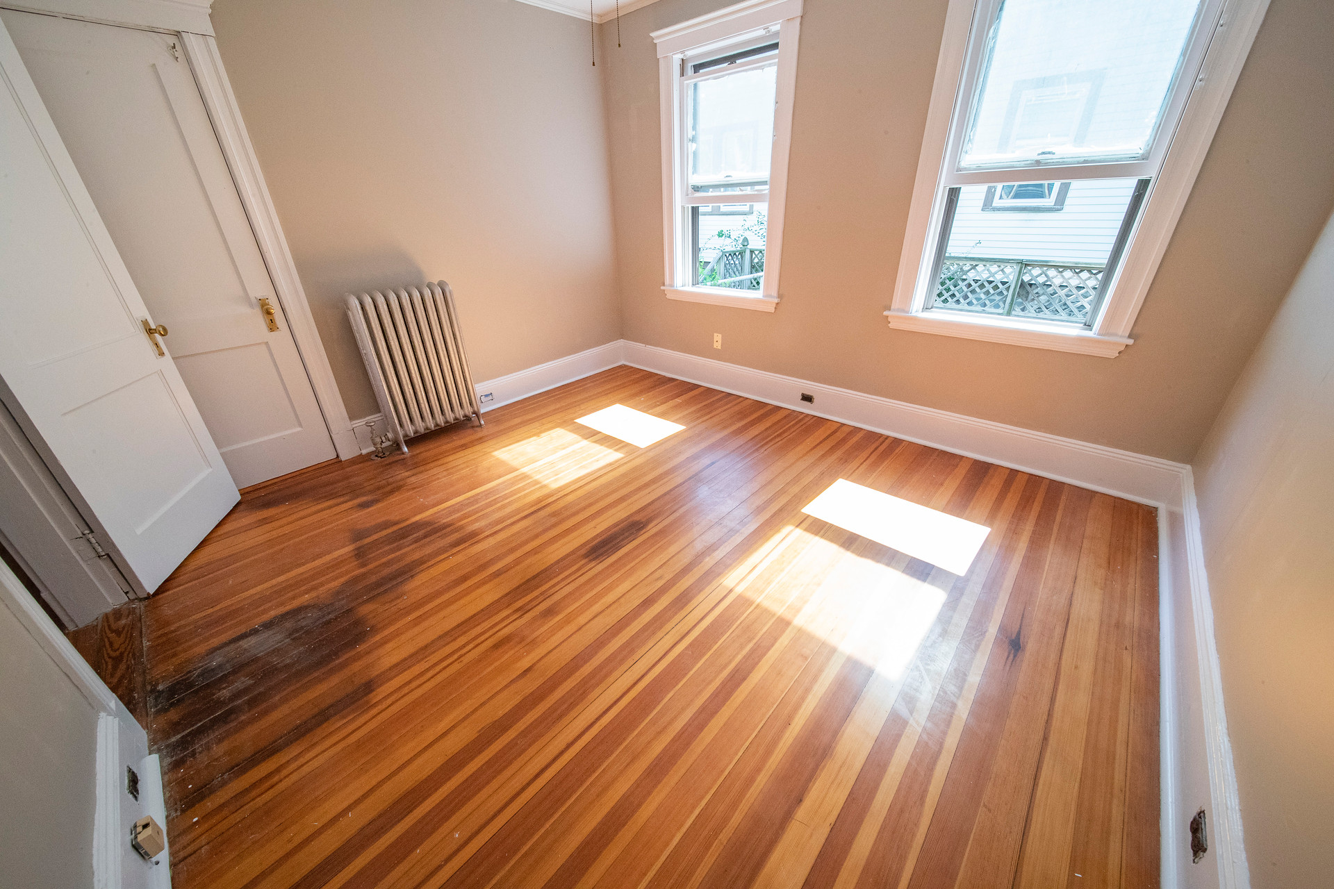 Repair in Arlington, before